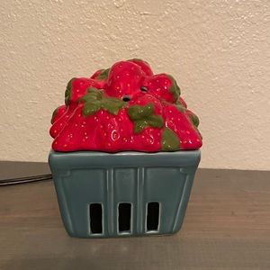 Scentsy brand Strawberry Basket wax warmer